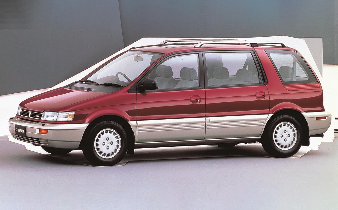 三菱 シャリオ2代目 1991-1997 ：初代のコンセプトを受け継ぎながら機能性が更に向上N3 N4ビークルズ