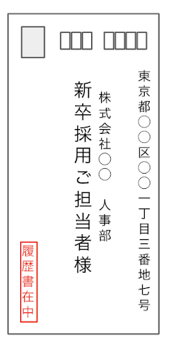 履歴書 送付時の封筒の選び方・書き方、添え状LHH就活エージェント