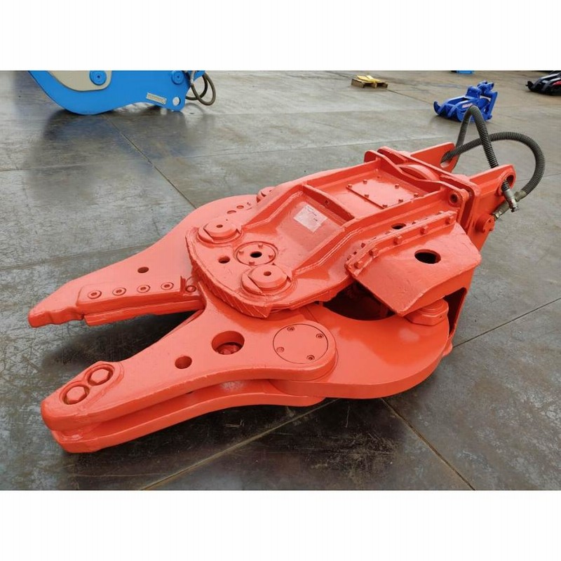 ツインシリンダ鉄骨・鉄筋切断機 DXGGカッターTOKU 建機アタッチメント