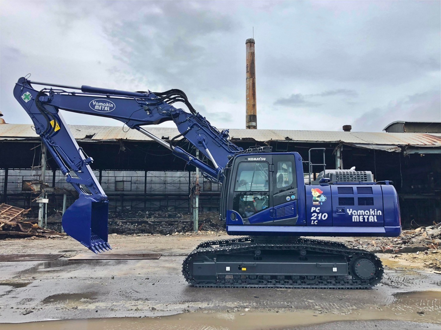 油圧ショベル ユンボコベルコ建機 SK1000DLC-9 2014年 6，471h 解体機 セパレートブーム