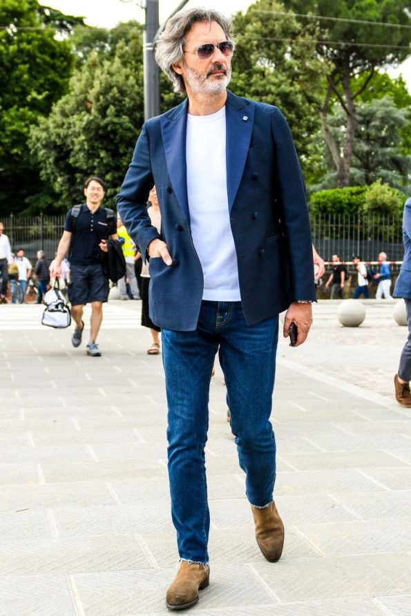 日本製 デニム ビジネスジャケット テーラードジャケット メンズ ビジネス カジュアル おしゃれ おすすめ ブランド 私服着こなし コーデ 40代50代 30代 細身 スリム 秋 春 夏 サマージャケット クールビズ アウター 種類 ジャケパン 仕事 通勤 私服 婚活 オンオフ兼用