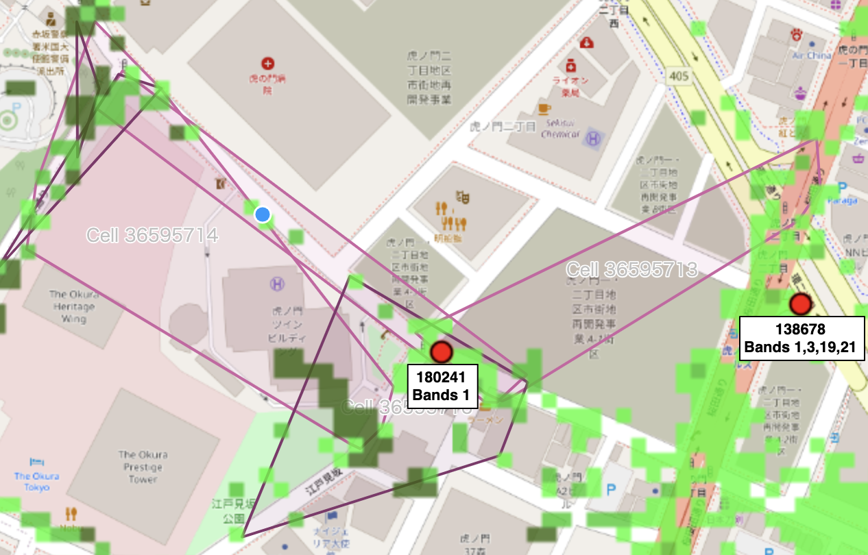 世界中の電波基地局を可視化する「Cell Tower Distribution」で各国の電波対応状況を確認してみた - GIGAZINE