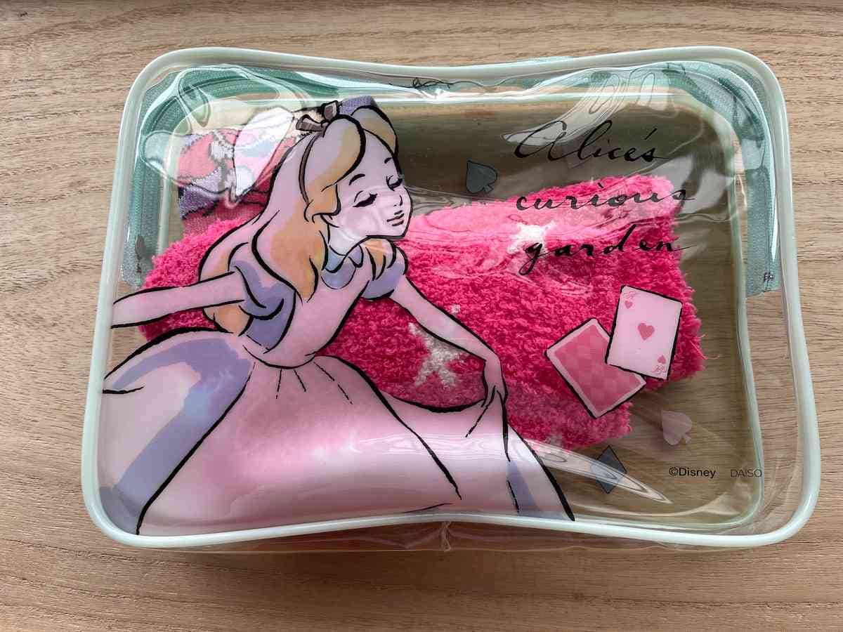 未使用 クリアマルチケース ディズニー 100周年 クリアポーチ ミッキーマウス ダイソ