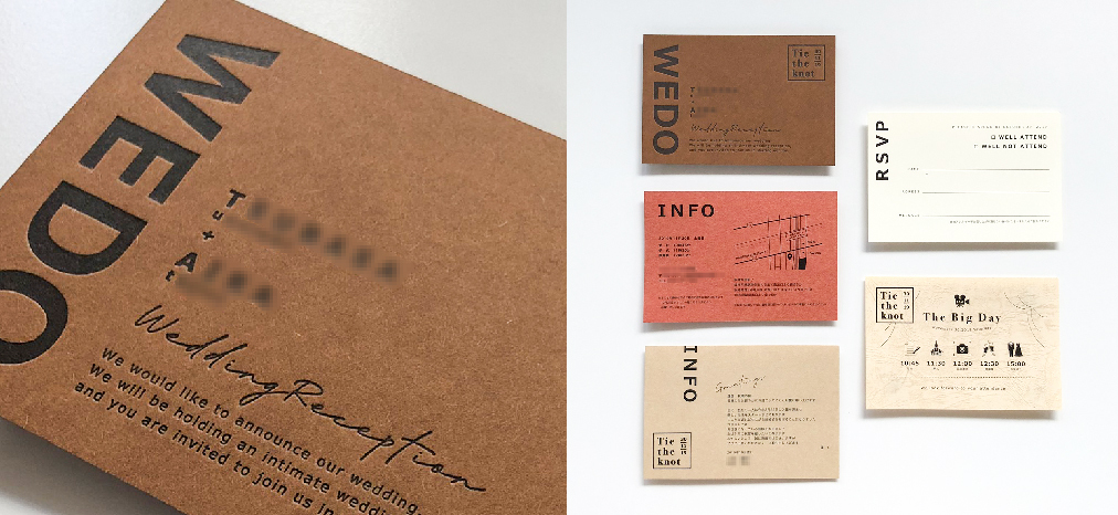 縁起がいい！和柄が人気の名入れ招待状ドレッサーズ DRESSERSおしゃれでシンプルなオーダーメイド結婚式アイテム