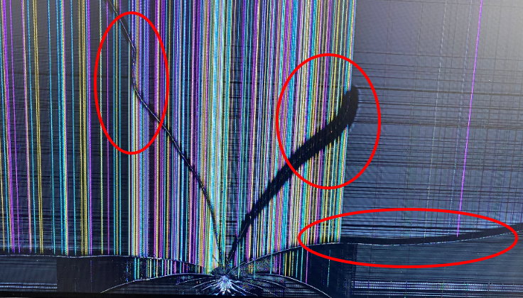 パソコン修理 Lenovo IdeaPad L360i 82HL001WJP『液晶画面割れ』 奈良県大和高田市N様QLiCK香芝本店