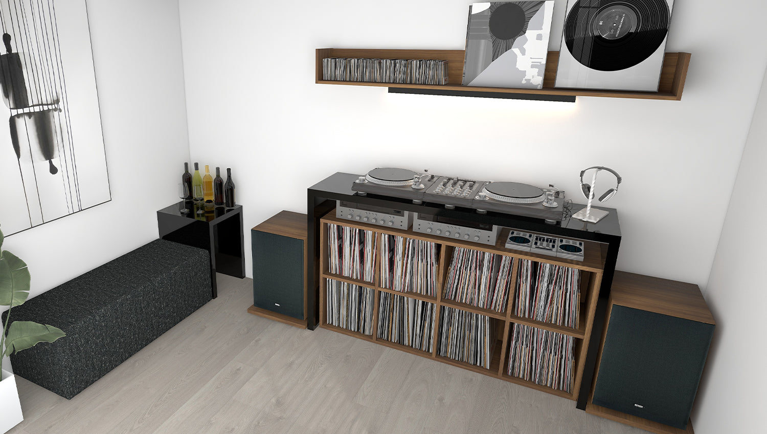 レコードを収納できるおすすめのインテリア家具と保管方法 - オーダー家具、インテリア通販のアーネインテリア 公式