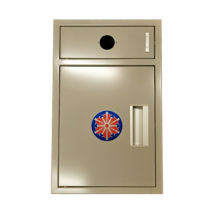 放水口格納箱・高層階用放水口ホース格納箱KCB-4・KCB-5・KB-4S・KB-5S・KCB-6・KCH-8・KCH-9・KCH-11他 株式会社北浦製作所消防設備機器の製作精密板金加工組立計装大阪府高槻市