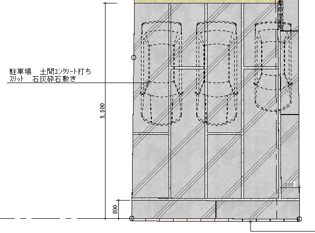 目地で魅せる！おしゃれなコンクリート駐車場のデザインアイデアをご紹介