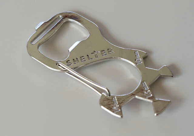 セリアで見つけた便利なカラビナツール