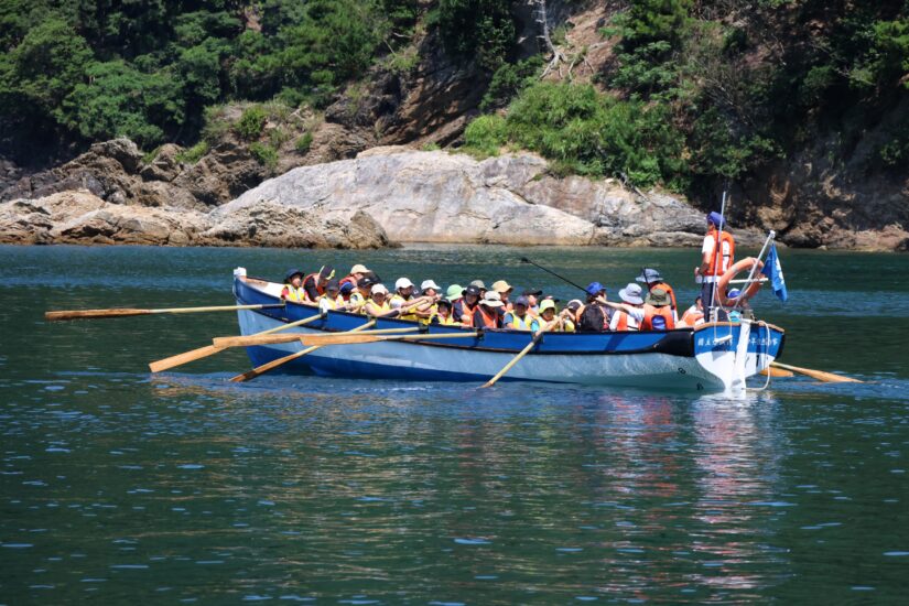 よいしょ」「あきらめるな」岡山県渋川青年の家で海事研修 小学生がカッター漕ぎに挑戦 岡山岡山・香川のニュース天気RSK山陽放送1ページ