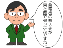 日本の周波数 - ほくでんネットワーク