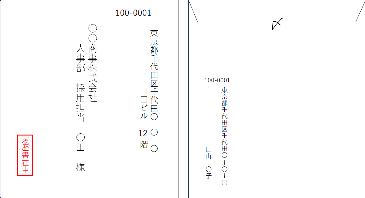 履歴書の郵送方法とマナーをステップ別に解説！封筒の書き方も紹介します求人ボックス