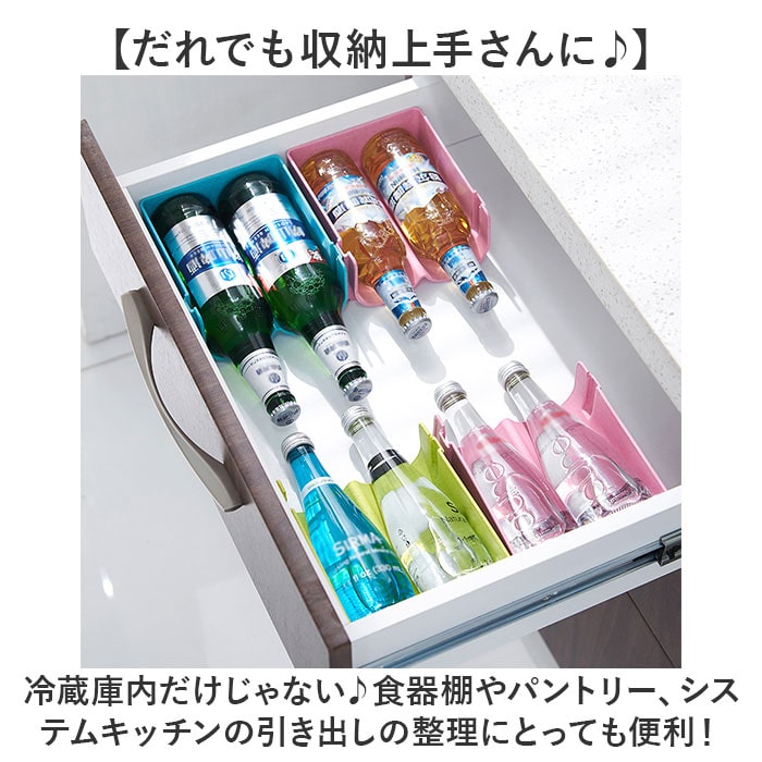 備蓄やまとめ買い対策に。箱買いペットボトルの収納アイデアキナリノ