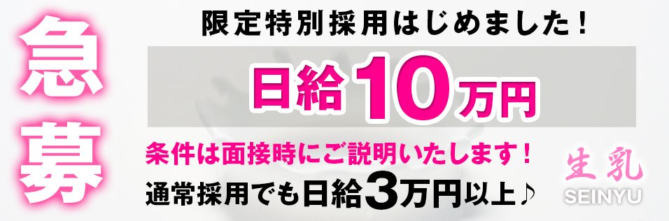 SEINYU(セイニュウ)｜セクキャバ求人情報【キャバイト】