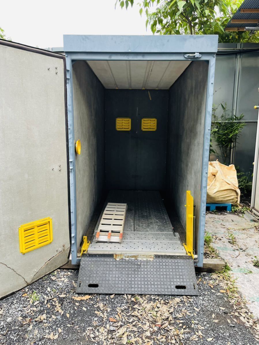 中古バイクコンテナ 中古コンテナ 2.7m 0.8坪 1.6帖 2.6平米 バイクガレージ 倉庫 物置 10000927-02 : ビッグ10ヤフーショップ - 通販 - Yahoo!ショッピング