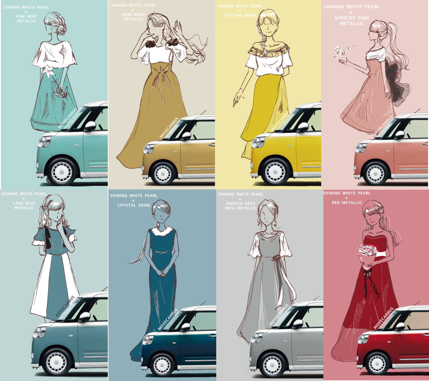 写真で見る ダイハツ「ムーヴ キャンバス」-Car Watch