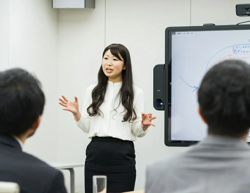 会議室には大型テレビを置くべき