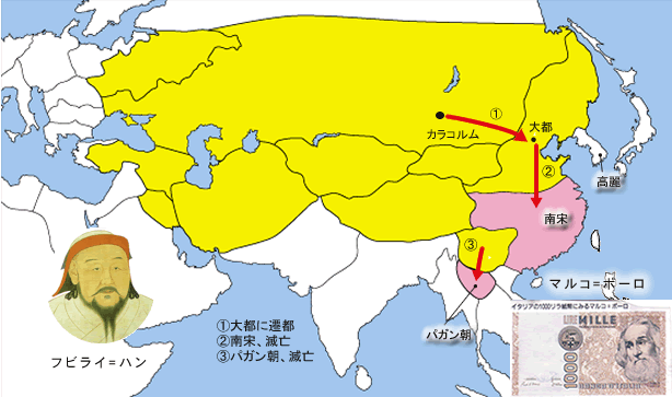 世界史B モンゴル帝国と元 受験に役立つ中国史 第９回HIMOKURI