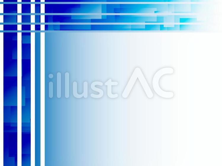 透過・折ったテープのフレーム シンプルすっきりコーナーラインビジネス書類：イラスト無料