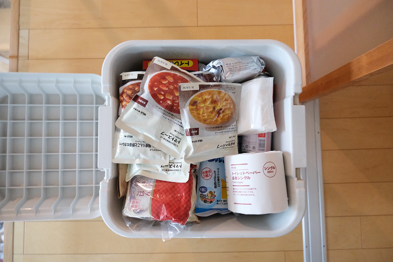 いつものもしも持ち出しセット無印良品