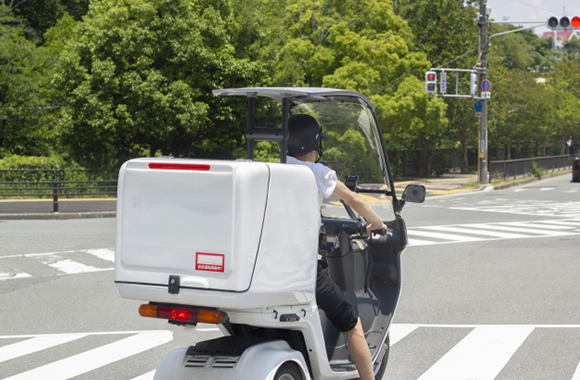 免許不要のバイクを配達員用に改造！リュウド RE001特定小型原動機付自転車Dチャリ免許返納電動バイク電動キックボード