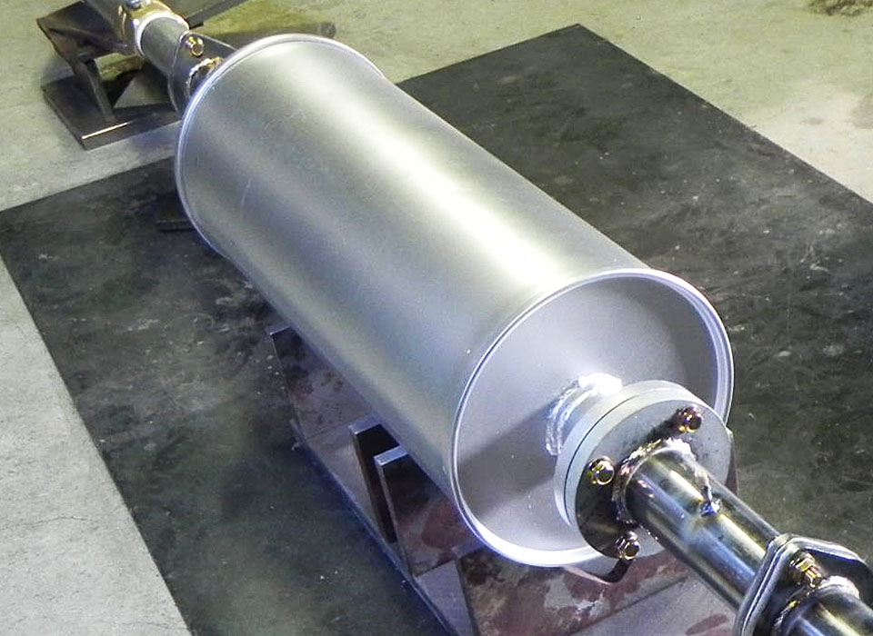 DENYO 補機発電機 サイレンサ