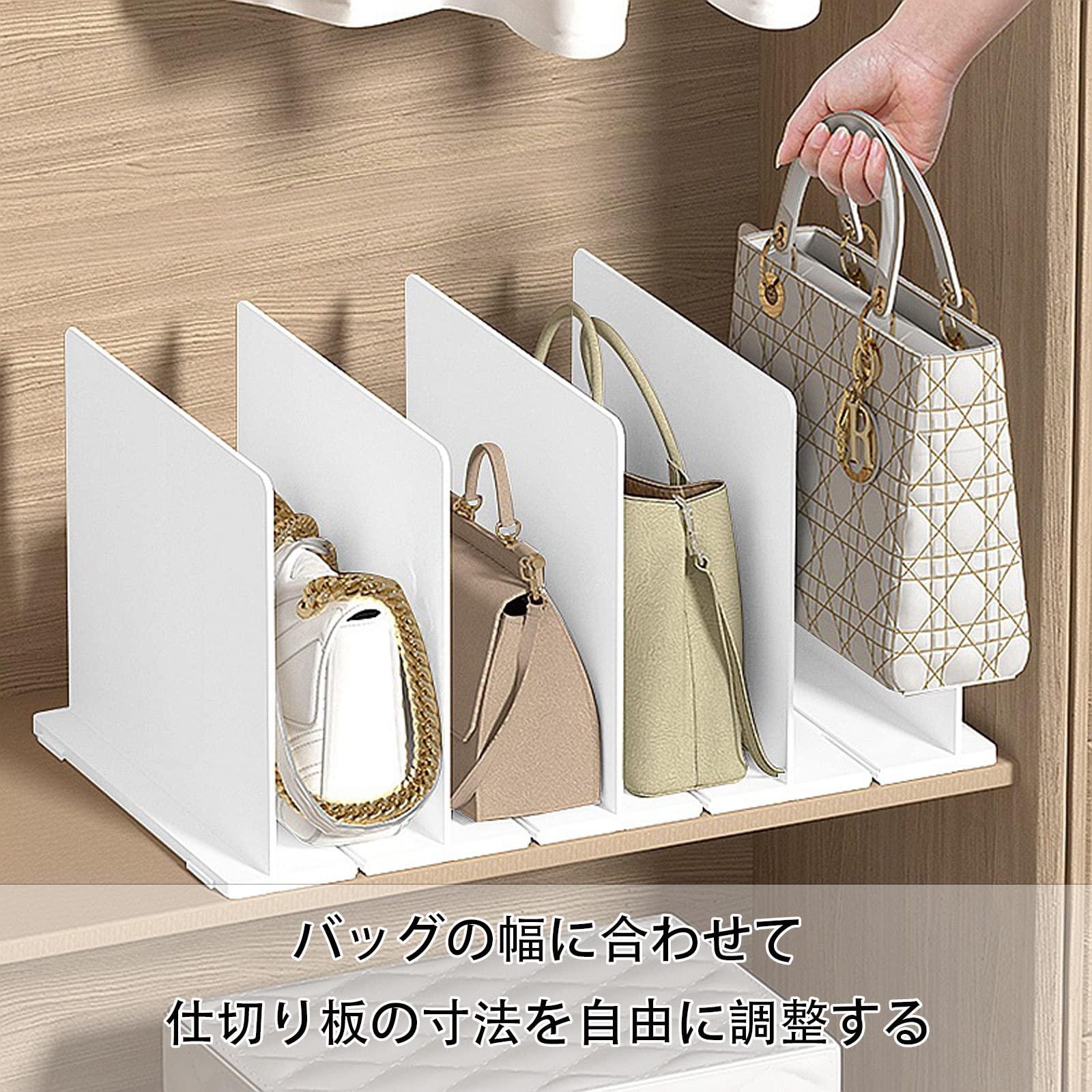 仕切り2wayトートバッグ 品番:VI000006921 VitaFelice ヴィタフェリーチェ のレディースファッション通販SHOPLIST ショップリスト