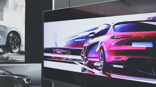 欧州マツダの公式動画に映っている”謎のデザインスケッチ” - つらつらとMAZDA
