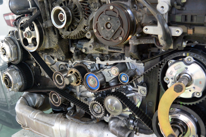 E90 323i Msport HIGH SPARK IGNITION COIL ＆ ベルト、ベルトテンショナー交換 - ALLZUMotorenbau : アルツモトーレンバウ