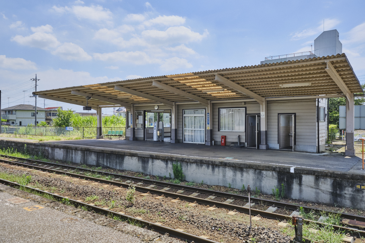 0キロポスト 関東鉄道鬼怒川線大田郷駅 | ぬるスタのブログ