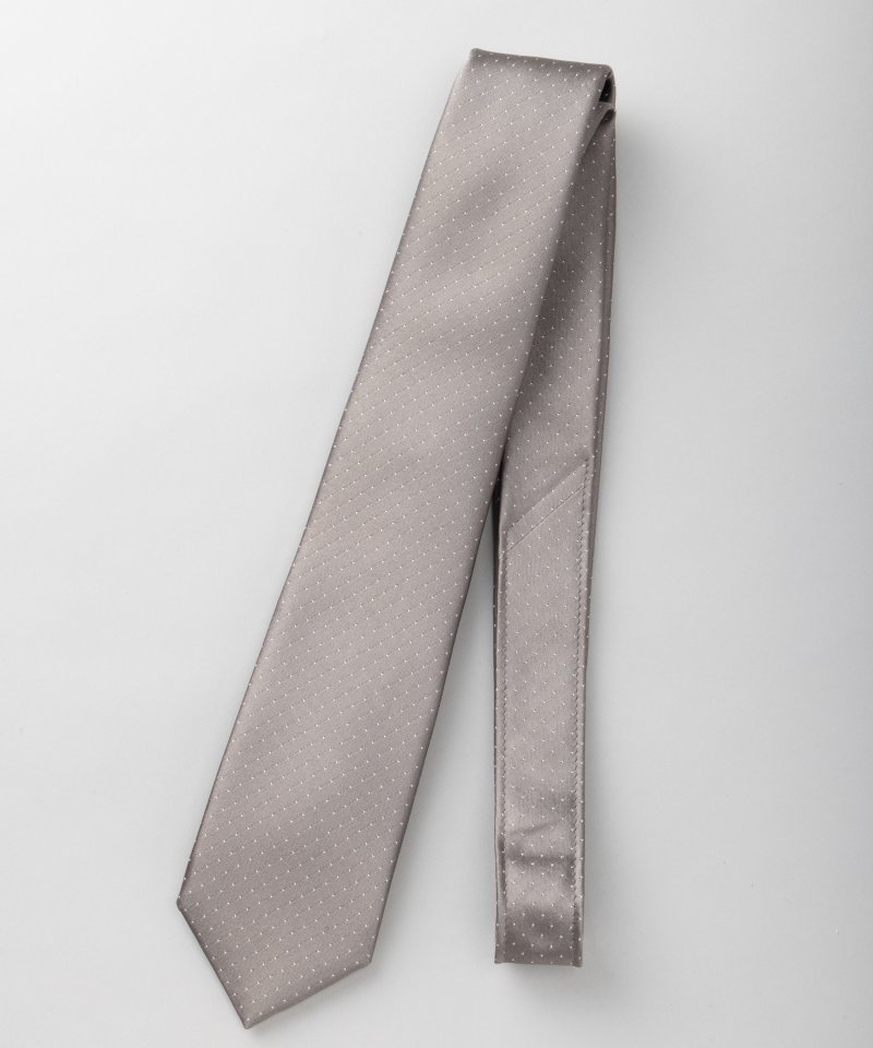 SL バロックタイ 9.0cm幅 シルバー×ドット S-BARQ-3SV_S レディース レディース SUIT SELECTスーツ セレクト公式通販