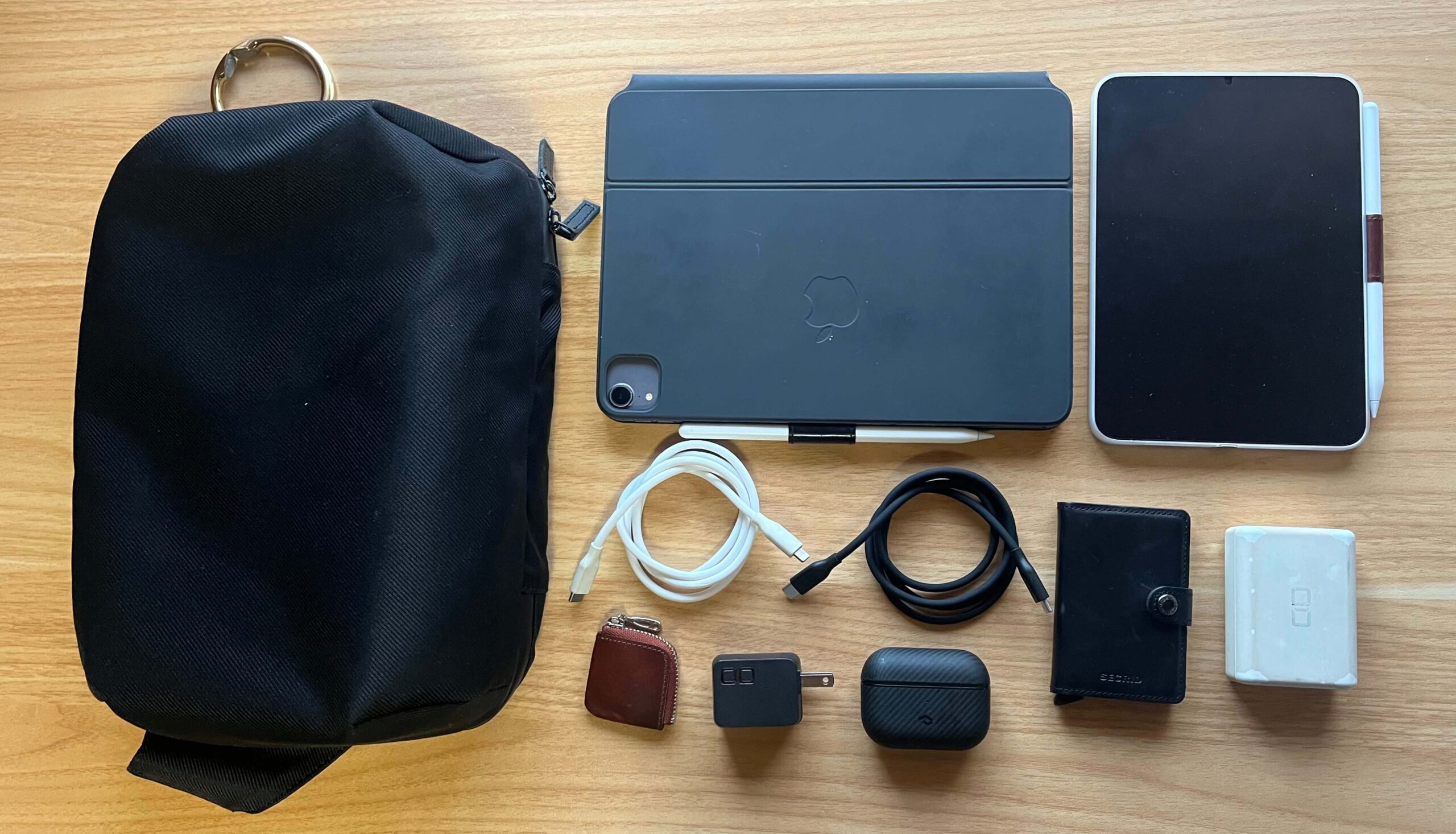 日常遣いのガジェットポーチにはコレ ミニマルわちゃ