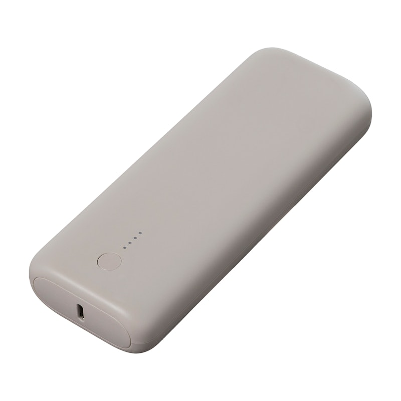 ＆Less モバイルバッテリー 10,000mAh グレー日本製3出力充電 軽量 小型 大容量 iphone Type-ｃ充電器＜2025年2月下旬発送開始予定＞マイナビふるさと納税