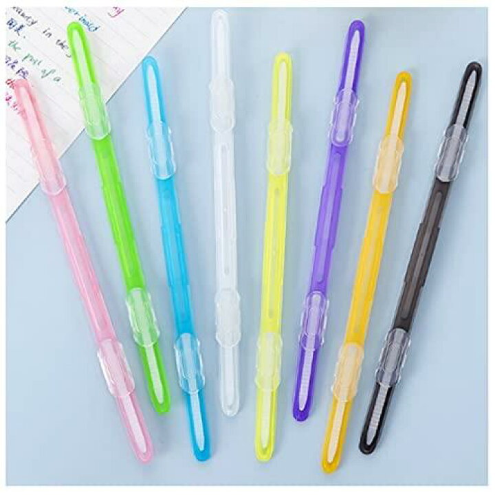 在庫セール ペーパーファスナーファイル 留め具 2つ穴用 書類とじ10個セット自由DIY 柔軟性 耐久性 使用簡単 取り外し便利 学習カード単語帳 ファイル本製作 資料保存 書類 伝票 ファイル整理 製本用とじ具青- メルカリ