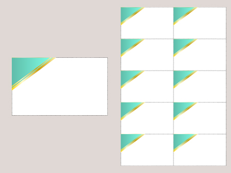 無料名刺テンプレート – ビジネス名刺のデザインver.24色展開ASOBOAD