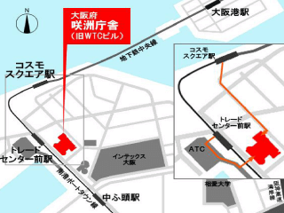 大阪府庁 「超高層府庁」の構想が再び？ 1980年代の新聞で振り返る「大阪府庁舎」の超高層ビル計画: 陽は西から昇る！ 関西のプロジェクト探訪