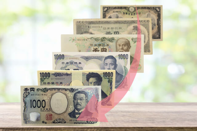 3枚 貴重！ピン札 新渡戸稲造 5000円札 アルファベット2桁 旧札 D号券 日本銀行券 紙幣 5千円 五千円 お札 希少