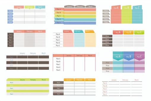 料金表無料テンプレートデザイン。イラストや画像付きも豊富 - Canva キャンバ