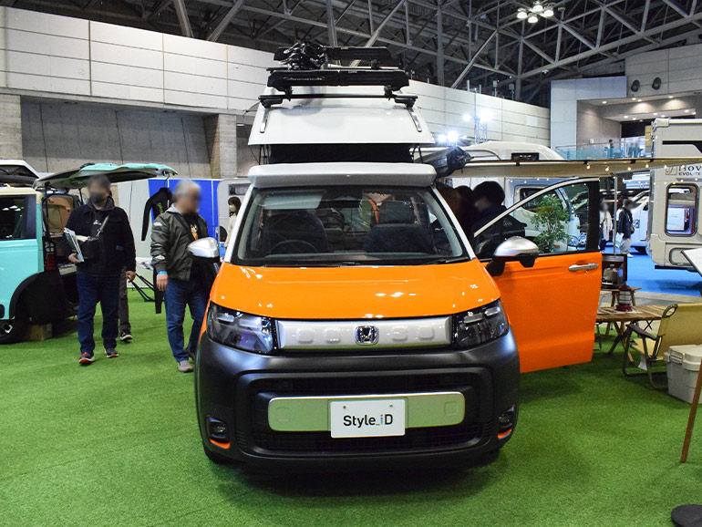 Honda Cars神奈川中オリジナル 大人二人が楽々寝られる話題の軽キャンパーRakuneru N-VAN