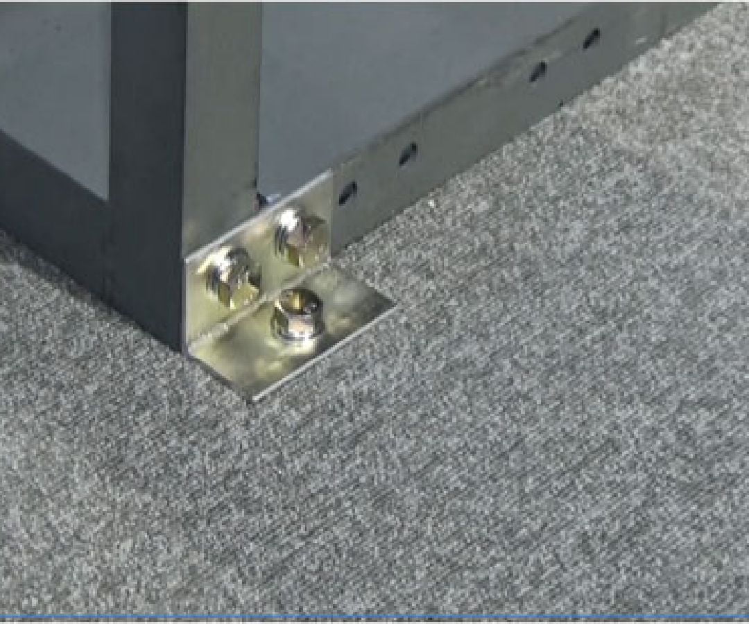 SQ-YK BK SQ 床固定金具 プラス 家具アンカーボルト付 -通販モノタロウ