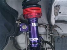 z12 キューブ 車高調 車検あり