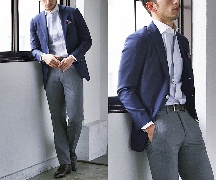 チノパン×ジャケットのきれいめカジュアルコーデ7選ビジネスにも！Oggi.jp
