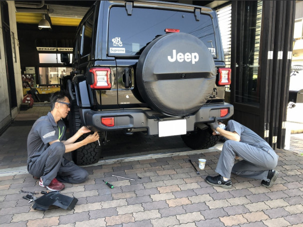 取り急ぎリアバンパー^^;装着 ジープ ラングラー・JK by ミエル - みんカラ