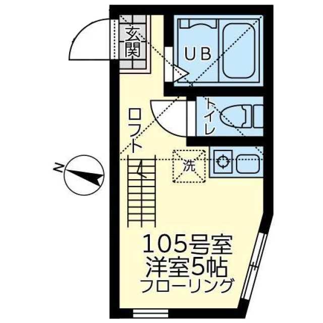 ＶＩＬＬＡ ＡＮＪＩＮ ＊＊＊号室 安針塚駅 2階 ２Ｋ の賃貸物件 賃貸アパートハウスコム