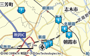 新座駅（武蔵野線） の地図、住所、電話番号 -