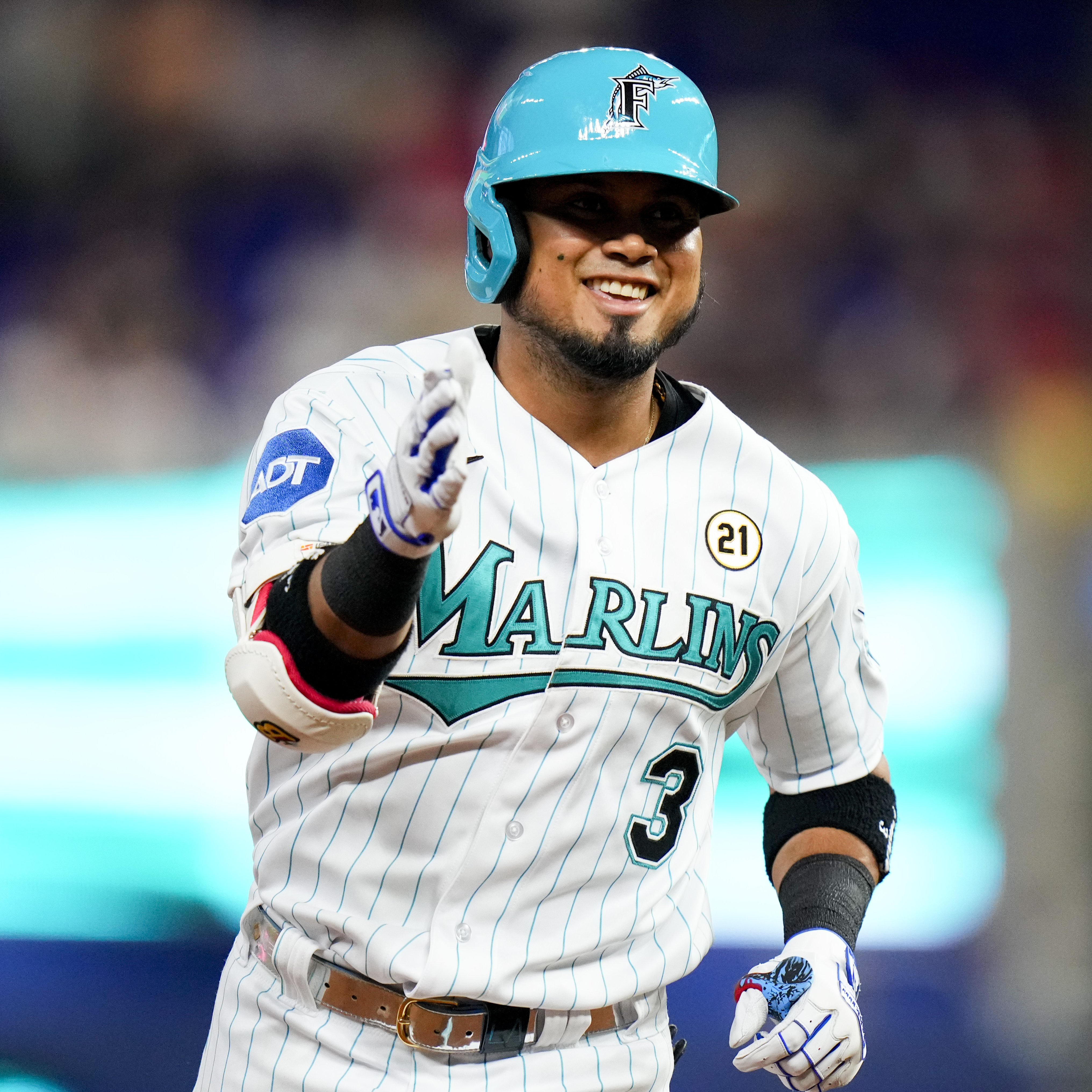 マーリンズのルイス・アラエス AP- スポニチ Sponichi Annex 野球