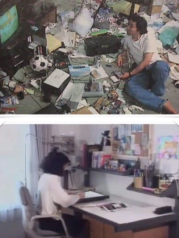 漫画家・江口寿史の机と仕事場。選び抜かれた画材と、好きが詰まったアトリエブルータス BRUTUS.jp