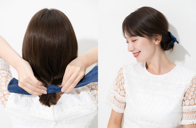 ⭐️超簡単1分 デフトバンハーフアップ やり方解説していきます！ 1. 髪を上下で分ける 2.上の髪にデフトバンを通す3.くるくると内側に巻き上げていく 4.両サイドを交差しひねっで固定すれば完成♪ 話題のお団子メーカーデフトバンを使った超簡単ハーフアップのやり方