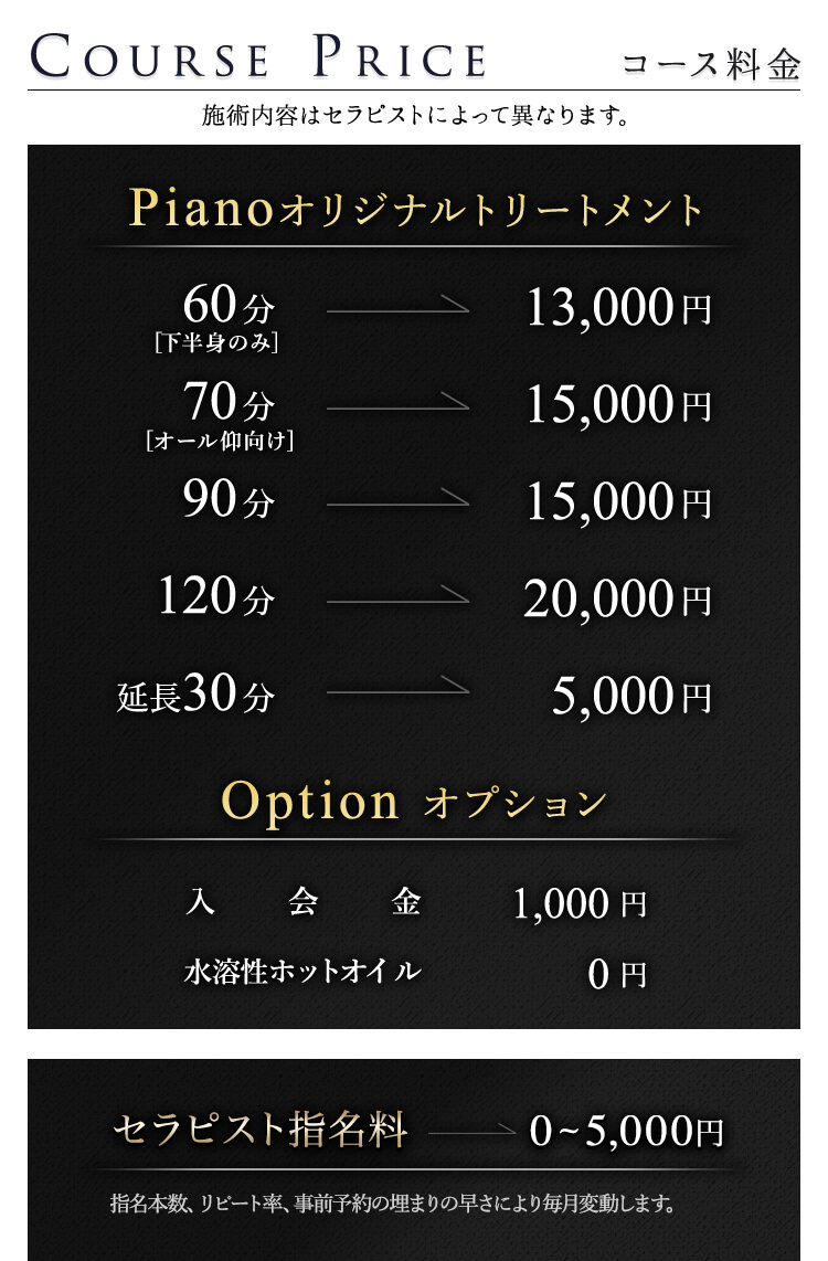 第4位】コース料金/メンズエステの料金システムと料金相場を解説！ - 東京メンズエステ のセラピスト求人【MC-COMPANY新宿/代々木/武蔵小杉/大森】