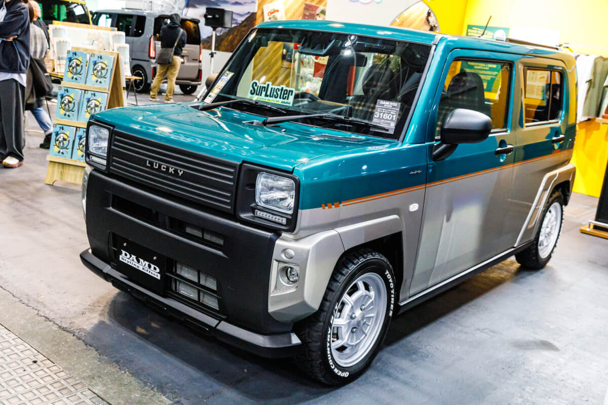 メーカーがこの形で出すべき」レトロ感が新しい、 ダムド流カスタムにSNSで反響 東京オートサロン2025 - 価格.com